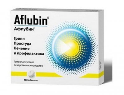 Купить афлубин, таблетки подъязычные гомеопатические, 48 шт в Богородске