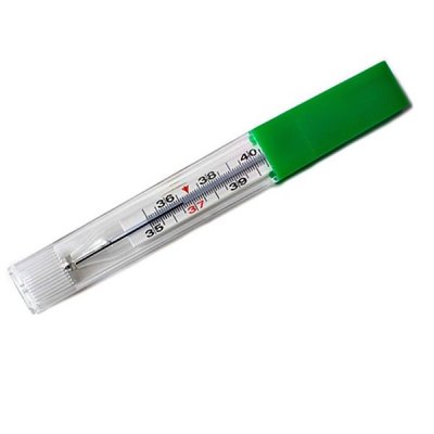 Купить термометр медицинский безртутный стеклянный с колпачком для легкого встряхивания в Богородске