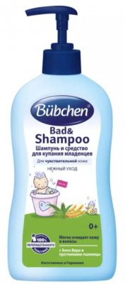 Купить bubchen (бюбхен) шампунь и средство для купания младенцев, 400мл в Богородске