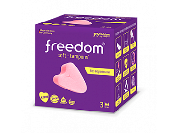 Freedom (Фридом) тампоны гигиенические мини, 3 шт