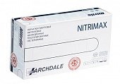 Купить перчатки archdale nitrimax смотровые нитриловые нестерильные неопудренные текстурированные размер s, 100 шт белые в Богородске