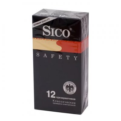 Купить sico (сико) презервативы safety классические 12шт в Богородске