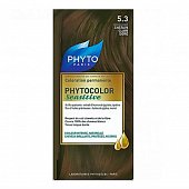 Купить фитосолба фитоколор (phytosolba phyto color) краска для волос оттенок 5,3 светло-золотистый шатен в Богородске