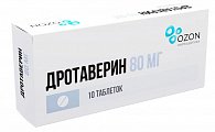 Купить дротаверин, таблетки 40мг, 10 шт в Богородске