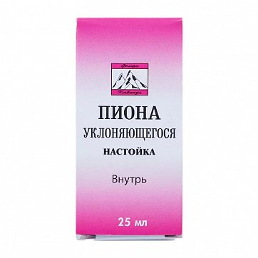 Пиона настойка, флакон 25мл