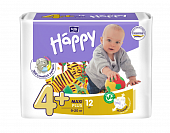 Купить белла беби хеппи (bella baby happy) подгузники 4+ макси+ 9-20кг 12шт в Богородске