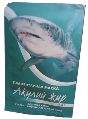 Купить акулья сила акулий жир маска для лица плацентарная алоэ 1шт в Богородске