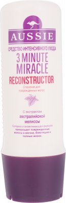 Купить aussie (осси) 3 minute miracle реконструктор волос, 250мл в Богородске