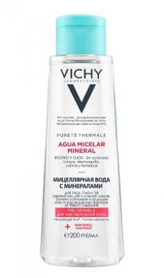 Купить vichy purete thermale (виши) мицеллярная вода с минералами для чувствительной кожи 200мл в Богородске