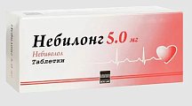 Купить небилонг, таблетки 5мг, 50 шт в Богородске