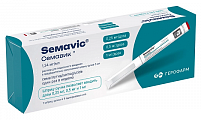 Купить семавик, раствор для подкожного введения 0,25/0,5/1 мг/доза, шприц-ручка 3мл в комплекте с иглами - 9шт в Богородске