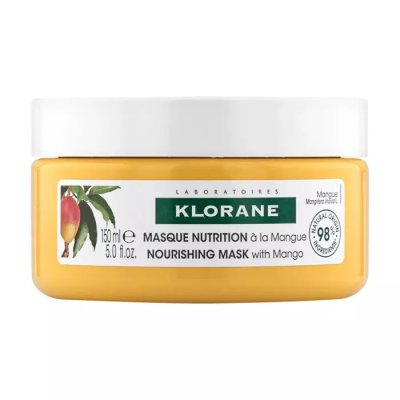 Купить klorane (клоран) маска для сухих и поврежденных волос с маслом манго, 150мл в Богородске