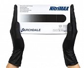 Купить перчатки archdale nitrimax смотровые нитриловые нестерильные неопудренные текстурные размер l, 50 пар, черные в Богородске