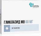 Купить гликлазид мв, таблетки с модифицированным высвобождением 60мг, 30 шт в Богородске