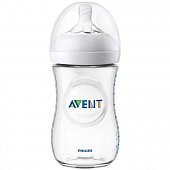 Купить avent (авент) бутылочка для кормления с 1 месяца natural 260мл, 1 шт (scf033/17) в Богородске