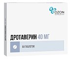 Купить дротаверин, таблетки 40мг, 50 шт в Богородске