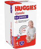 Купить huggies (хаггис) трусики-подгузники детские классик, размер 4, 9-14кг 15шт в Богородске