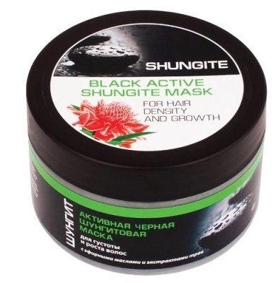 Купить природная аптека шунгит маска д/волос активная черная, 220мл в Богородске