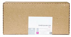 Купить цефтриаксон, порошок для приготовления раствора для внутривенного и внутримышечного введения 1г, флаконы 50 шт в Богородске