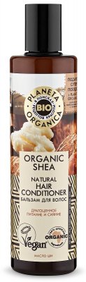 Купить планета органика (planeta organica) organic shea бальзам для волос натуральный, 280мл в Богородске