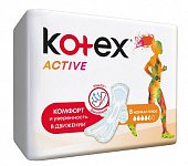 Купить kotex active (котекс) прокладки нормал плюс 8шт в Богородске