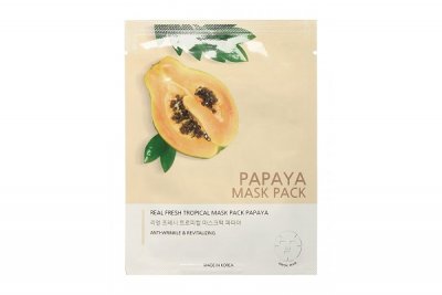 Купить джунгнани (jungnani) маска тканевая для лица папайа real fresh tropical 25мл в Богородске