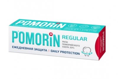 Купить pomorin (поморин) зубная паста ежедневная защита, 100мл в Богородске