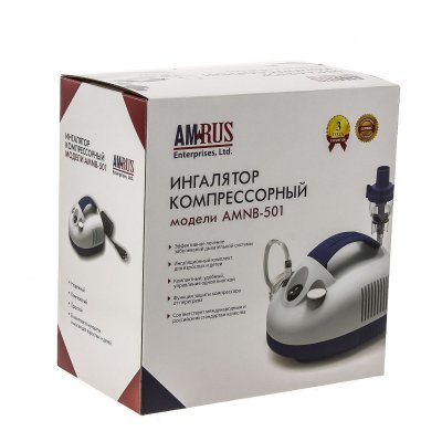 Купить ингалятор компрессорный amnb-501 компактный в Богородске