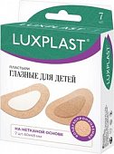 Купить luxplast (люкспласт) пластырь глазной детский нетканевая основа 60 х 48мм, 7 шт в Богородске