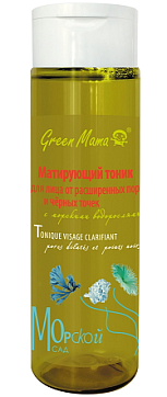 Green Mama (Грин Мама) тоник для лица матирующий Морские водоросли, 200мл