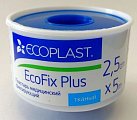 Купить ecoplast ecoplast медицинский фиксирующий тканый 2,5см х 5м в Богородске