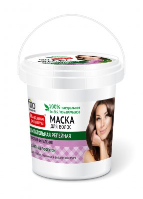 Купить фитокосметик народные рецепты маска для волос питательная репейная, 155мл в Богородске