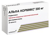 Купить альфа нормикс, таблетки, покрытые пленочной оболочкой 200мг, 28 шт в Богородске