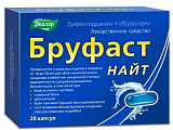 Купить бруфаст найт, капсулы 25мг+200мг 20шт в Богородске