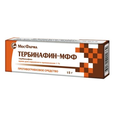 Купить тербинафин-мфф, крем для наружного применения 1%, 15г в Богородске
