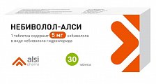 Купить небиволол-алси, таблетки 5мг, 30 шт в Богородске