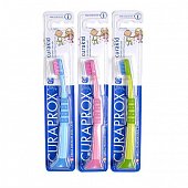 Купить curaprox (курапрокс) зубная щетка детская с гуммированной ручкой curaprox curakid 4260, 1 шт в Богородске