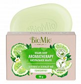 Купить biomio (биомио) bio-soap aromatherapy мыло натуральное зеленый чай и эфирное масло бергамота 90 гр в Богородске