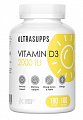 Купить ultrasupps (ультрасаппс) витамин д3 2000ме, капсулы 180 шт бад в Богородске