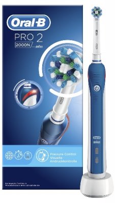Купить oral-b (орал-би) электрическая зубная щетка pro 2000/ d205232m crossaction, 1 шт в Богородске