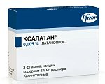 Купить ксалатан, капли глазные 0,005%, флакон-капельница 2,5мл в упаковке 3 шт в Богородске