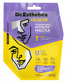 Купить dr. esthetica (др. эстетика) no acne мульти-маска пузырьковая yellow&violet 1шт в Богородске