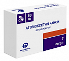Купить атомоксетин канон, капсулы 60мг, 7 шт в Богородске