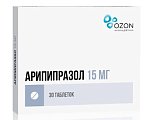 Купить арипипразол, таблетки 15мг, 30 шт в Богородске