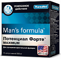 Купить man's formula (мен-с формула) потенциал форте maximum, капсулы 15 шт бад в Богородске