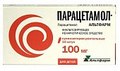 Купить парацетамол-альтфарм, суппозитории ректальные 100мг, 10 шт в Богородске