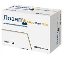 Купить лозап плюс, таблетки, покрытые оболочкой 12,5мг+50мг, 90 шт в Богородске