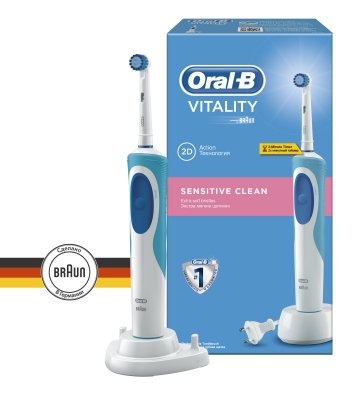 Купить oral-b (орал-би) электрическая зубная щетка vitality sensitive clean, 1 шт в Богородске