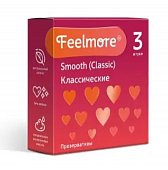 Купить feelmore (филлморе) презервативы гладкие классические, 3шт  в Богородске
