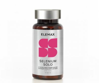 Купить elemax selenium solo (элемакс селен соло) таблетки, 60 шт бад в Богородске